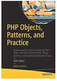 PHP Objects, Patterns, and Practice