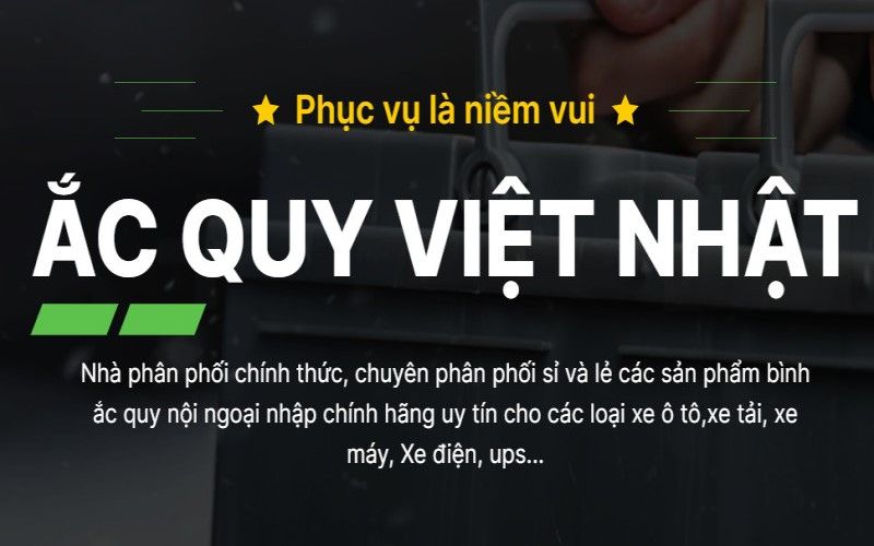 Ắc quy Việt Nhật