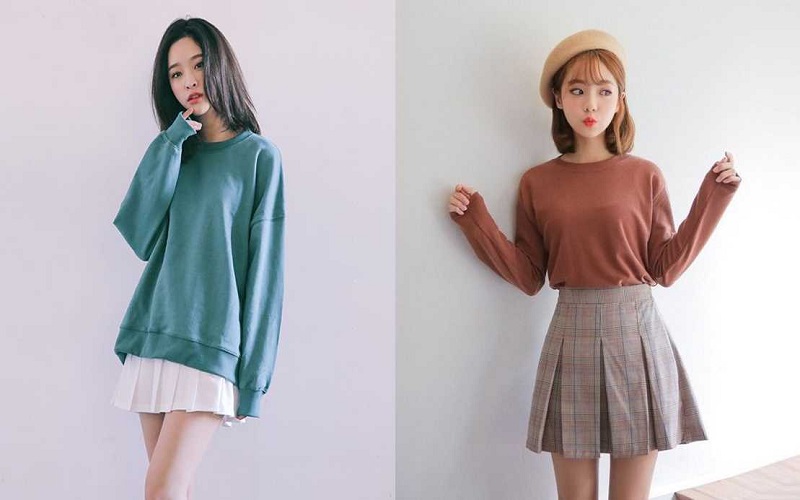 áo sweater có nhiều loại