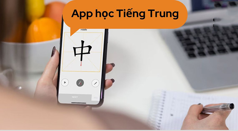 chọn app học tiếng trung phù hợp