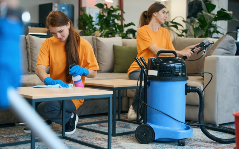 các nghiệp vụ trong vệ sinh công nghiệp