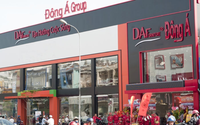 cửa hàng bán ghế sofa Đông Á