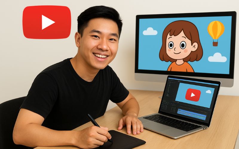 Khóa học làm video Animation YouTube của Phạm Minh Duy